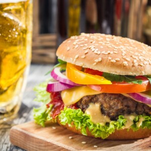 The turkey burger